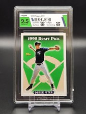1993 Topps #98 Derek Jeter Rookie Card RC 🔥 HGA 9.5 GEM MINT 💎 🔥