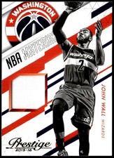 2015-16 Panini Prestige #NBM-JW John Wall NBA Materials Jersey E1