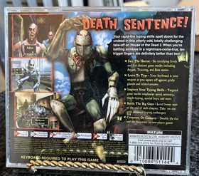 SEGA Dreamcast Typing Of The Dead w/Manual, Reg. Card,  Beautiful!