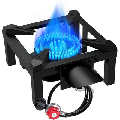 #ad Llamaviva Propane Burner High Pressure 100000 BTUs Single Gas Stove with Wa... $39.81