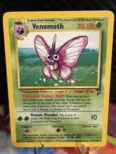 Pokémon TCG Venomoth 31/130 Base Set 2 1999 WOTC Non Holo LP on eBay