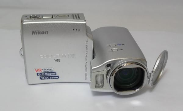 Nikon COOLPIX S10 6.0MP Digital Camera - Silver for sale online | eBay