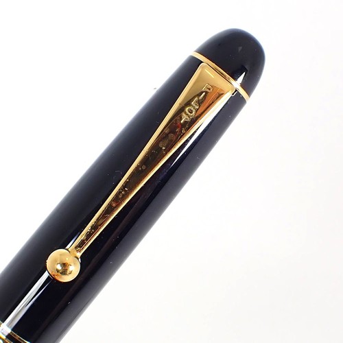 PILOT Fountain Pen, 14K Nib, Black x Gold / j184-2 - Afbeelding 3 van 11