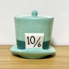 Disney Alice in Wonderland Hat Shop Mad Hatter Sugar Pot Pot