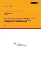 Sebastian Bartling | Rawls Theorie der Gerechtigkeit Und Die Frage Nach Der...