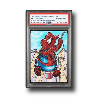 2024 SATURDAY MORNING CARDS WINNIE THE POOH AP SKETCH MEDINA 1/1