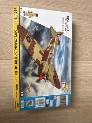 Supermarine Spitfire Mk.IXe Flugzeug Ziegel Modell - COBI 5764 - 364 Steine