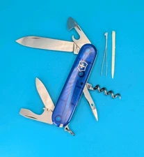Victorinox Spartan Swiss Army Knife Multi Tool! BLUE! FAST SHIPPING!