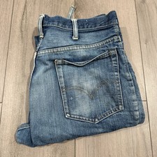 Vtg 70s Levi's 646 0217 Orange Tab Flared Denim Jeans 32X30 Single Stitch Bells