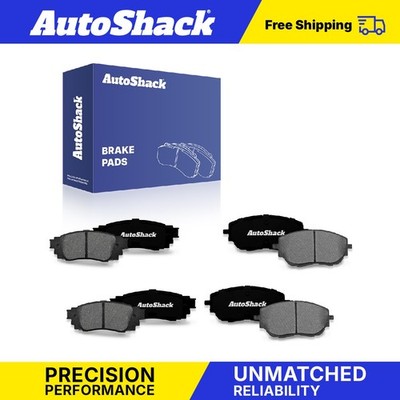 Front Rear Premium Ceramic Brake Pads for Toyota, C-HR 2018-2019, FWD L4 2.0L