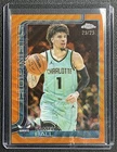 LAMELO BALL 2025-26 TOPPS CHROME #39 ORANGE WAVE REFRACTOR 25/25 HORNETS