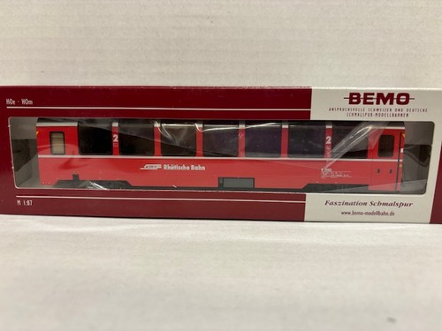 BEMO H0m B 2502 Panoramawagen RhB Rhätische Bahn rot 3294 102 | Zustand: Gebraucht
