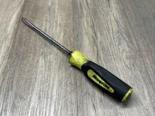 Snap-On 5/16” SGD6B Flathead Hi Viz Yellow Handle Screwdriver