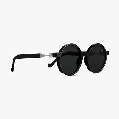 NEW Vava WL0000-BLK-BLK-SIL Sunglasses 51mm 100% Authentic
