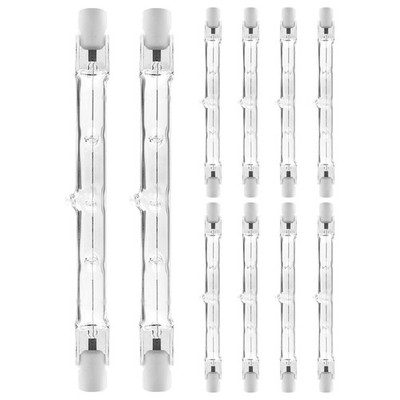 Modee R7s Halogen Stablampe 160W 1400lm Warmweiß 230V 118mm Dimmbar 10 Stück