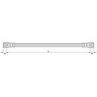 Metzger 4114649 Bremsschlauch FüR Peugeot Citroen