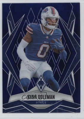 2025 Panini Phoenix Blue Winter /199 Keon Coleman #25 1mc5