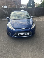 Ford Fiesta 2009 1.25 Zetec Hatchback 5dr Petrol Manual Blue