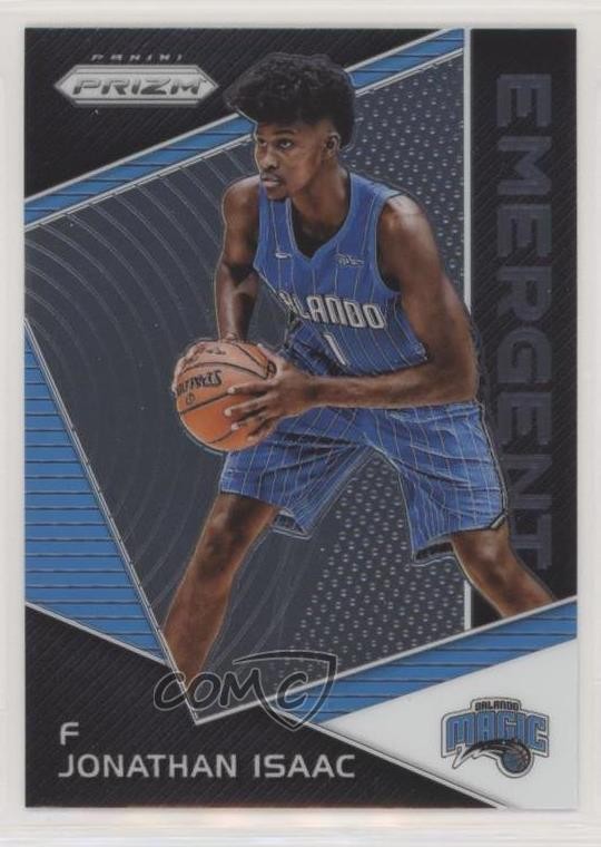 2017-18 Panini Prizm Emergent Jonathan Isaac #EM-JON 1s6
