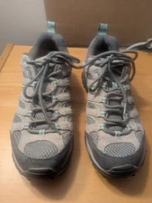 Merrell Moab Ventilator Drizzle Mint Hiking Shoes Womens Size 9 Vibram Soles