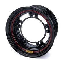 Bassett 58sr45-hl 15x8 Steel Wheel 4.500 Backspace Black Powder Coat 5x4.75