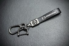 Genuine Leather Car Keychain For Mazda 3 Mx5 Cx5 Cx30 Cx50 Cx70 Cx90 Genuine Leather Car Keychain For Mazda 3 Mx5 Cx5 Cx30 Cx50 Cx70 Cx90