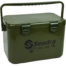 Seadra Bait Cool Box 18L Cooler  - KHAKI GREEN - Carp / Sea Fishing