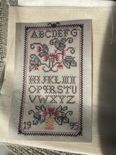 Strawberries Sampler by Phyllis Hoffman DMC Zweigart