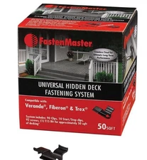 Universal Hidden Deck Fastening System – Stainless Steel Hidden Deck Screws and 