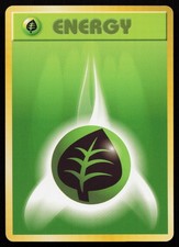 Grass Energy Base Set Japanese POKEMON NM 1996