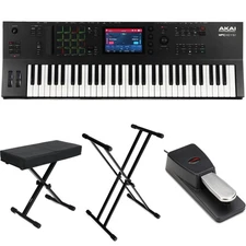Akai Professional MPC Key 61 Standalone Sampler and Sequencer Essentials Bundle