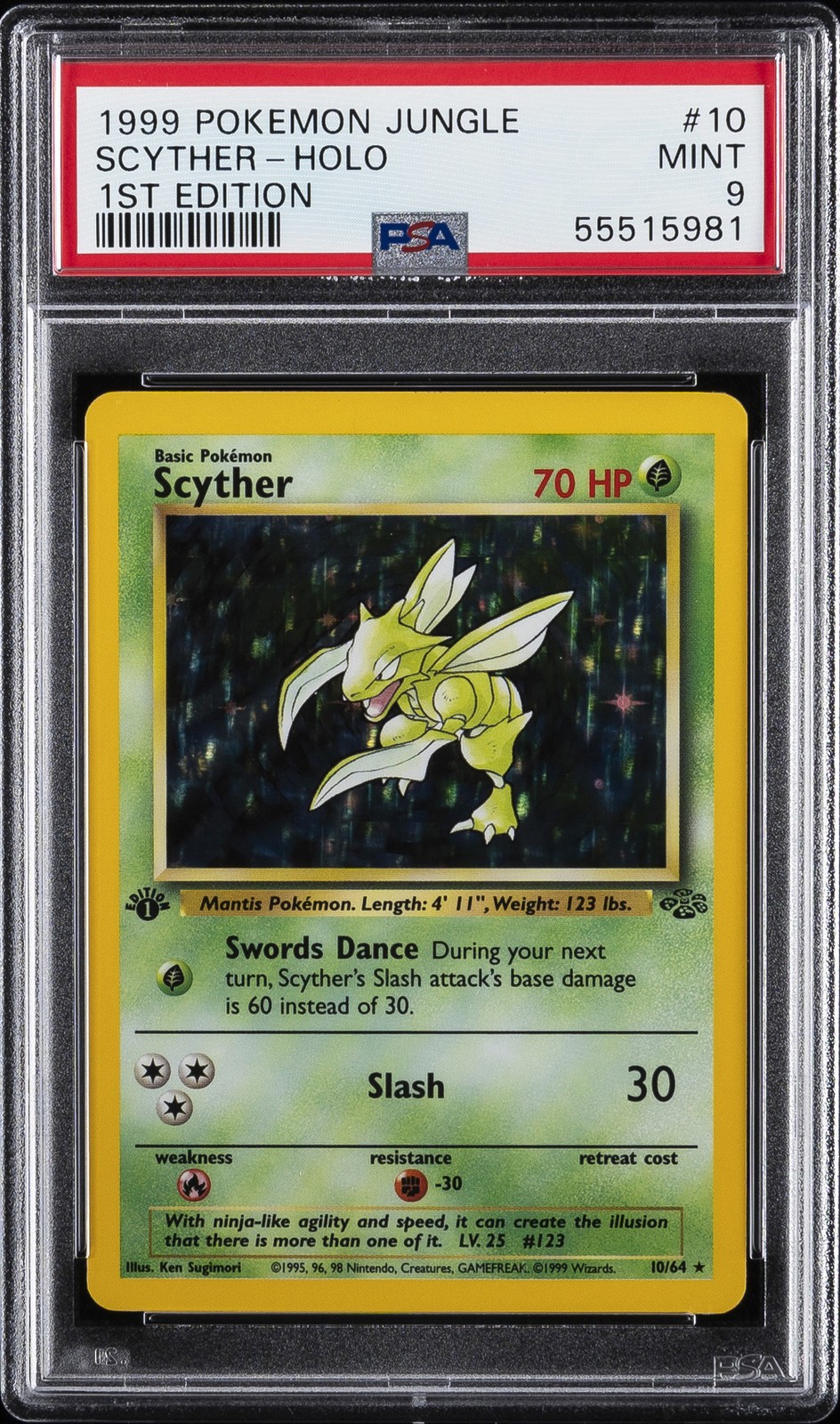 Scyther 1st Edition #10