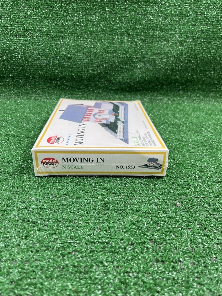Model Power N Scale Moving In No 1553 New Sealed Box - Image 4 of 4