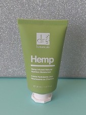 DR BOTANICALS Hemp Infused Natural Nutrition Moisturiser VEGAN 30ml SEALED