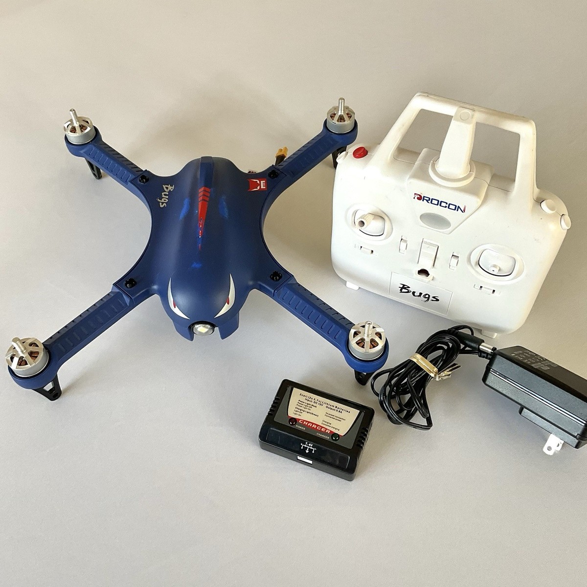 Brushless Drone Drone Blue Bugs Drone Drocon Bugs Bug Pro Drone