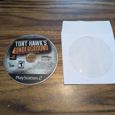 Tony Hawk's Underground (Sony PlayStation 2, 2003) PS2 DISC ONLY Tested