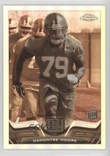 2013 Topps Chrome Sepia Refractor 91/99 Damontre Moore #190 0e3