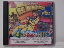 KARAOKE: 50'S  60'S HITS - V/A - CD - KARAOKE -  EXCELLENT CONDITION 