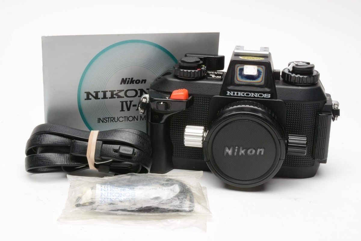 Nikon Nikonos IV-A w/35mm f2.5 lens, clean, tested + manual Nikon Nikonos IV-A w/35mm f2.5 lens, clean, tested + manual