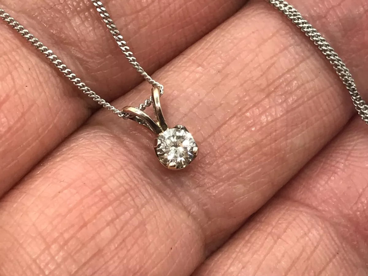 1/4 carat diamond pendant — Engagement Rings | Jeweler | Cleveland