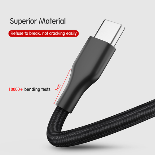 Samsung 3A USB Type C 2M charging cable Galaxy S9 S8 Plus S10 Huawei - Picture 4 of 6
