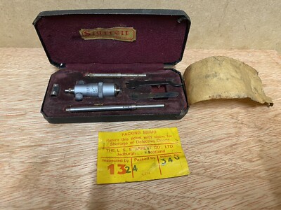 Vintage Starrett No. 124 Innenmessschraube 2-5'' #1