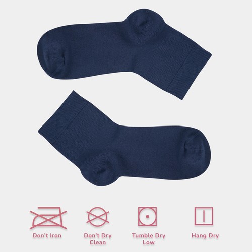 Cosyfeel® Women Loose Diabetic Ankle Socks 4-Pack Bamboo Material Seamless Toe - Picture 22 of 231