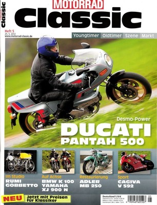 MC1205 + DUCATI Pantah 500 + BMW K 100 + YAMAHA XJ900N + MOTORRAD CLASSIC 5/2012
