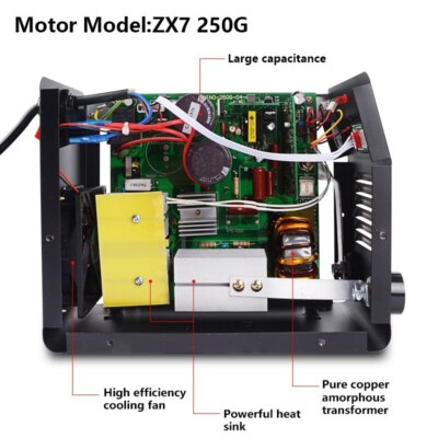 シンクビート Hand Arc Inverter Welder Portable Digital Display Electric Welding