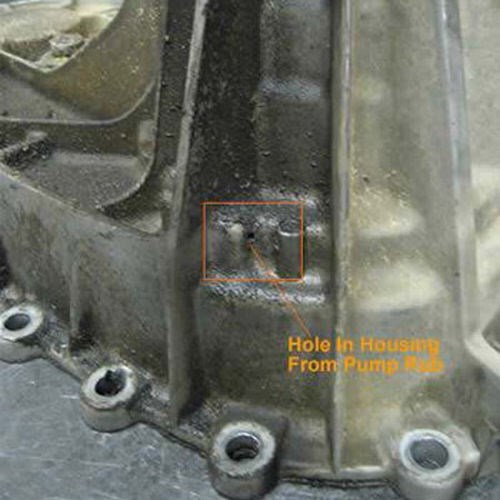 0107 Chevy Silverado 2500 3500 HD 4wd Transfer Case Pump Rub Case