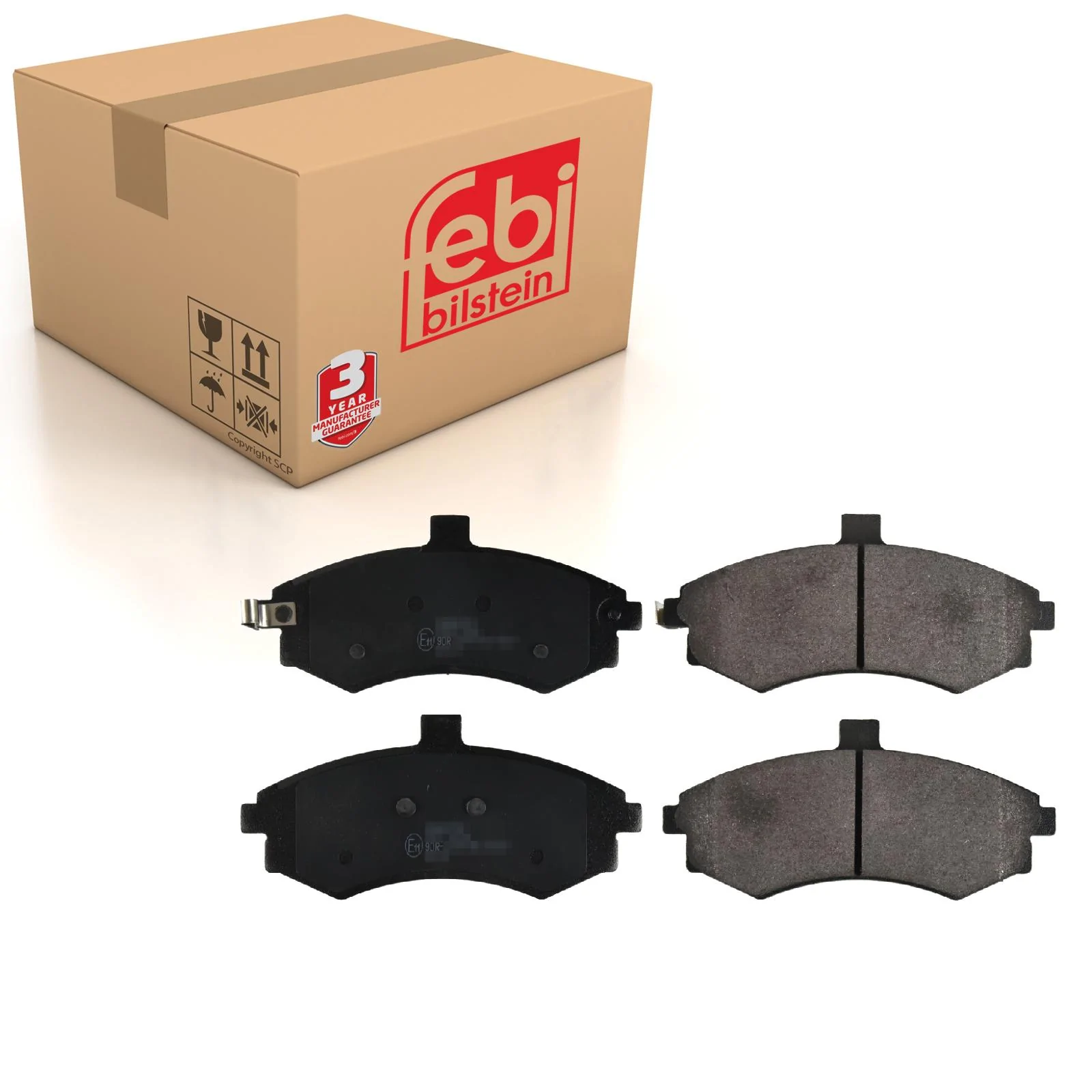 Front Brake Pads Cerato Set Kit Fits Kia 581012DA60 Febi 16679 eBay