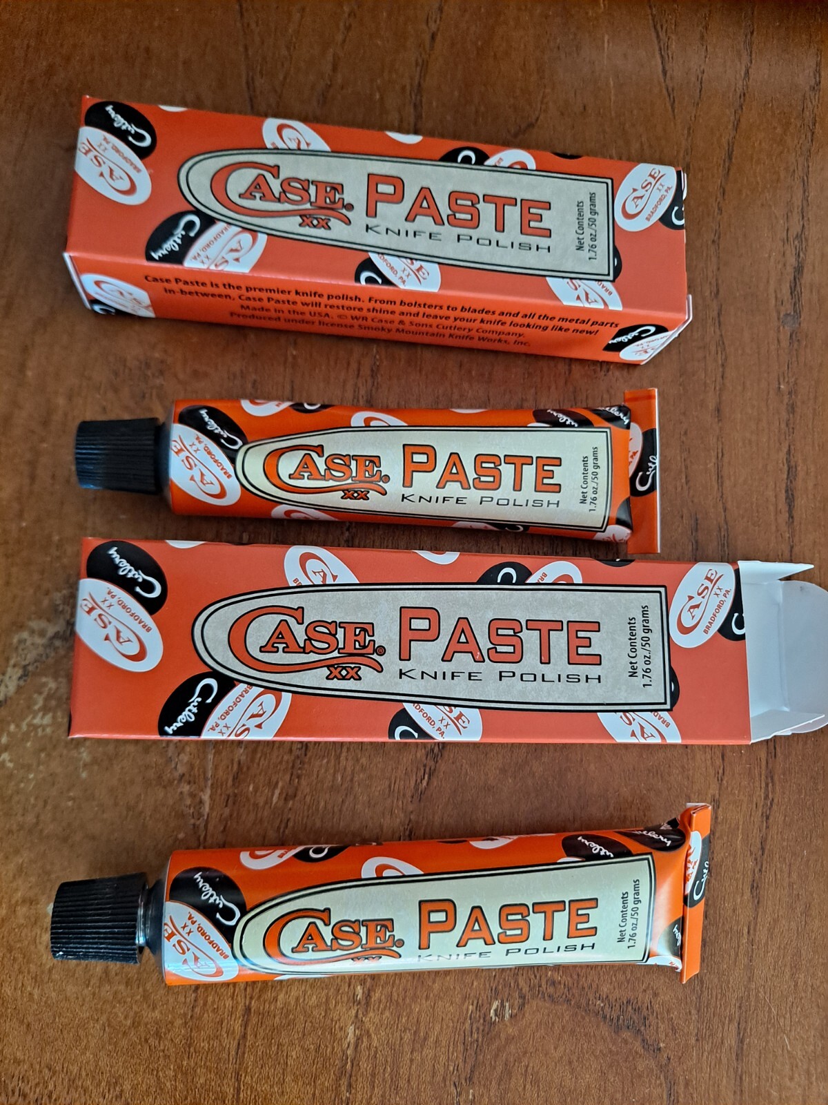 Lot of 2 Tubes of Case XX Knife Cleaning Paste, Metal Polish eBay