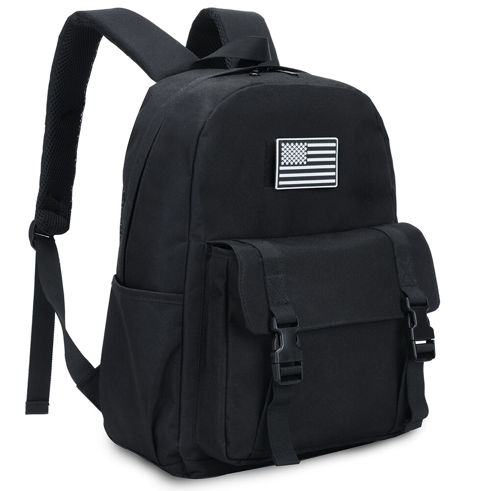 Men Womens Small Travel Gym Backpack Purse Casual Nylon  display picture 3