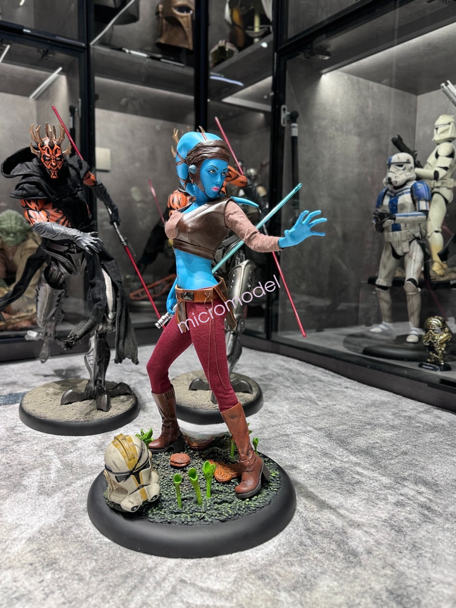 Sideshow Star Wars Aayla Secura 1/4 Statue Resin Model Collectible